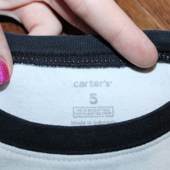 Carter’s Dinosaur T-Shirt Kids Size 5 Shortsleeve - Picture 4 of 4